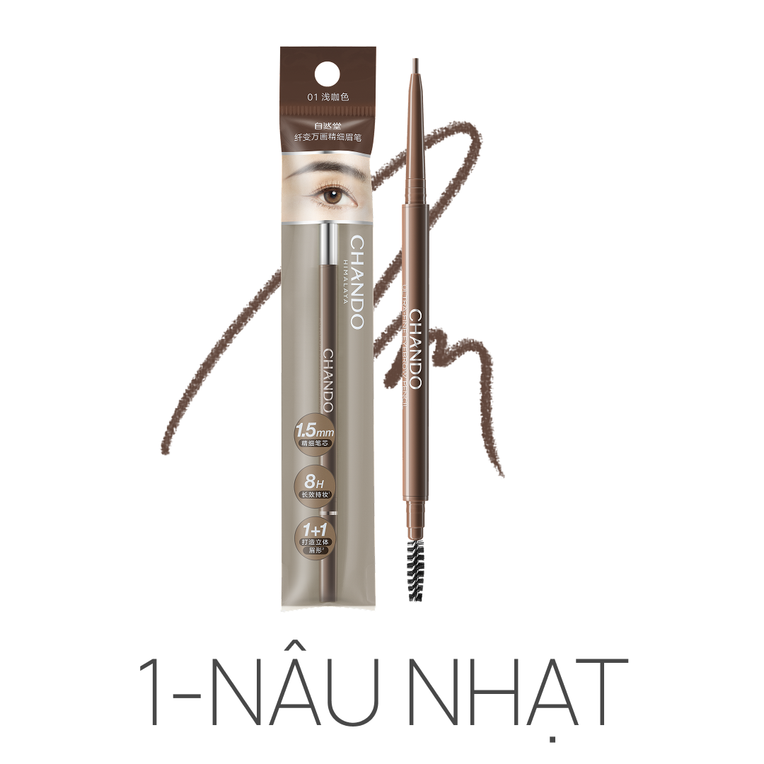 Chì Kẻ Mày Nét Mảnh CHANDO Himalaya 60mg Hàng Chính Hãng
