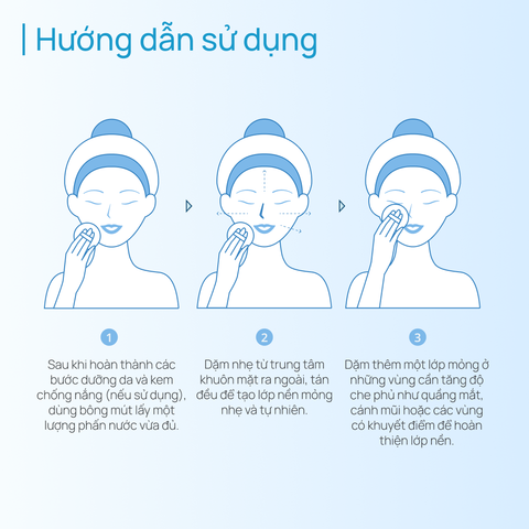 Phấn Nền Mịn Lì Dưỡng Trắng CHANDO Himalaya SPF30 PA++