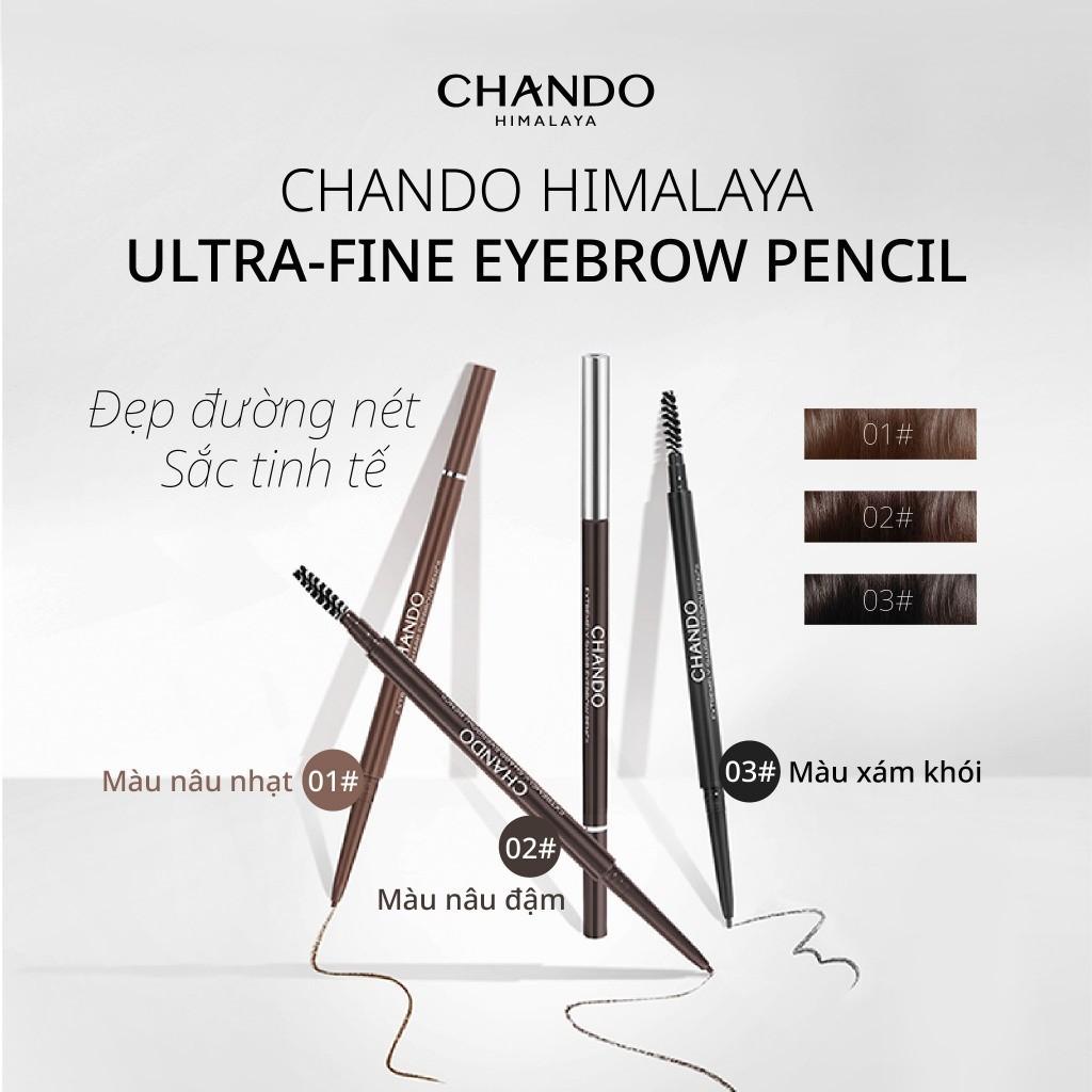 Chì Kẻ Mày Nét Mảnh CHANDO Himalaya 60mg Hàng Chính Hãng
