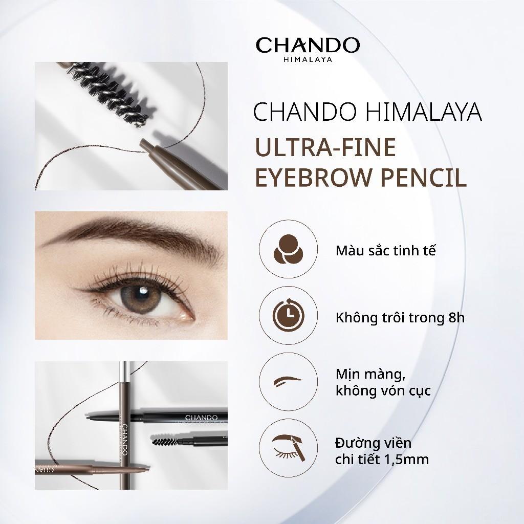 Chì Kẻ Mày Nét Mảnh CHANDO Himalaya 60mg Hàng Chính Hãng
