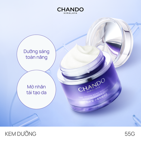 Kem Dưỡng Giúp Phục Hồi Da Lão Hóa Toàn Năng CHANDO Himalaya 55g Hàng Chính Hãng