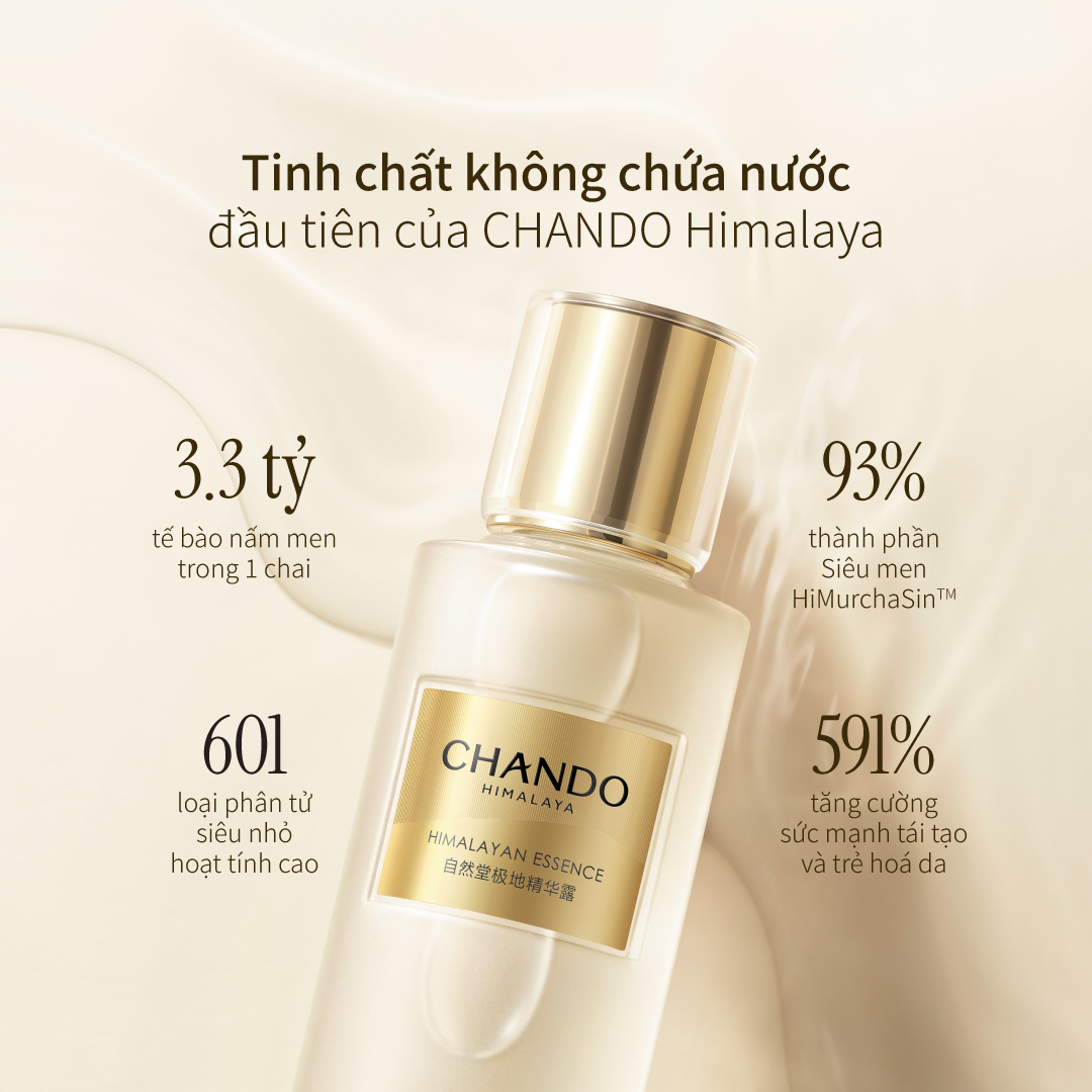 Nước Thần Men Tuyết Sơn CHANDO Himalaya 110ml Giúp Phục Hồi Da Lão Hóa Hàng Chính Hãng