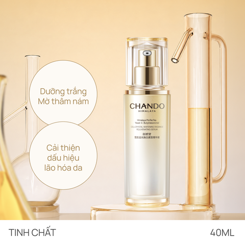Tinh Chất Dưỡng Sáng, Cải Thiện Nám Sạm & Chống Lão Hóa CHANDO CellCrystal Whitening Radiance Rejuvenating 40ml