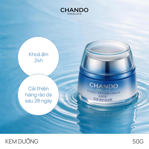 Kem Dưỡng Ẩm & Phục Hồi CHANDO Snowy Region Cream 50g