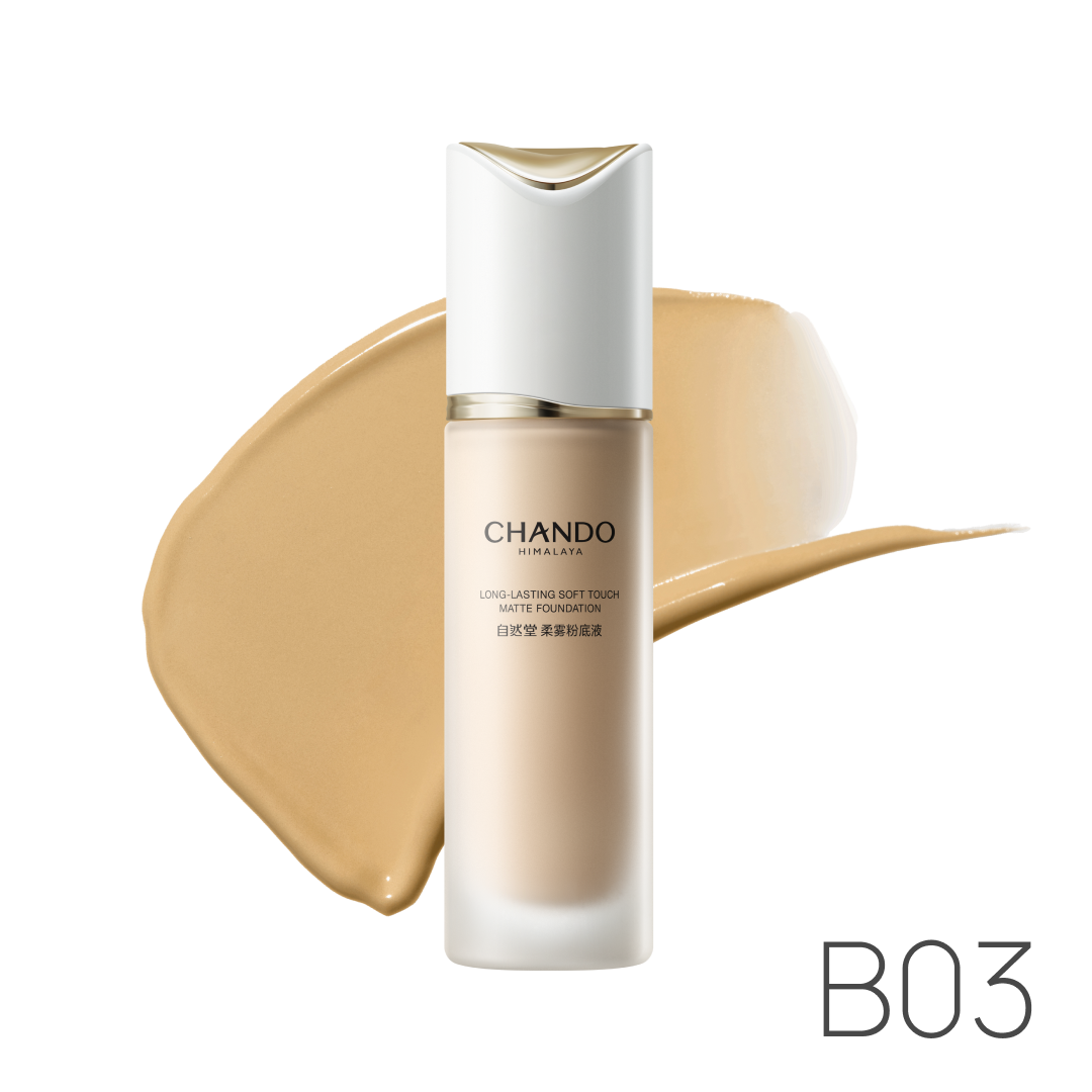 Kem Nền Mịn Lì Lâu Trôi CHANDO Long-Lasting Matte Foundation 30ml