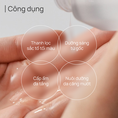 Lotion Dưỡng Ẩm, Dưỡng Sáng, Hỗ Trợ Mờ Thâm CHANDO Crystal White 160ml