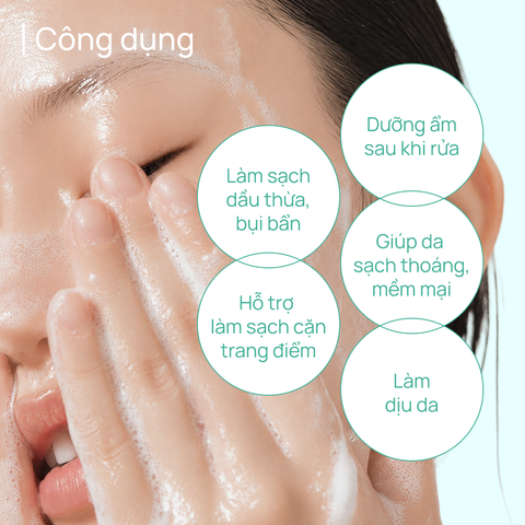 Kem Làm Sạch Cấp Ẩm Tinh Chất Suối Khoáng CHANDO Himalaya 125g Hàng Chính Hãng