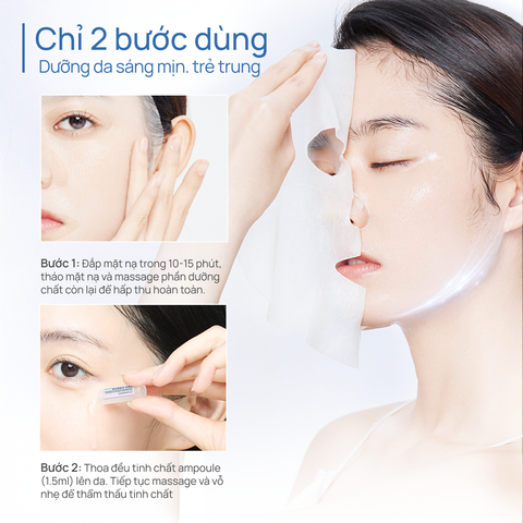 Mặt nạ 2 Bước Dưỡng Trắng, Phục Hồi, Chống Oxy Hóa (NHIỀU PHÂN LOẠI)