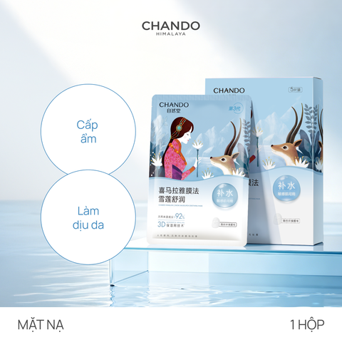 Mặt Nạ Thảo Dược Dưỡng Ẩm Sáng Da Thu Nhỏ Lỗ Chân Lông CHANDO (NHIỀU PHÂN LOẠI)