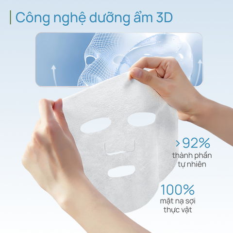 Combo 03 Mặt Nạ Thảo Dược Dưỡng Ẩm, Sáng Da, Thu Nhỏ Lỗ Chân Lông CHANDO (15 MIẾNG)