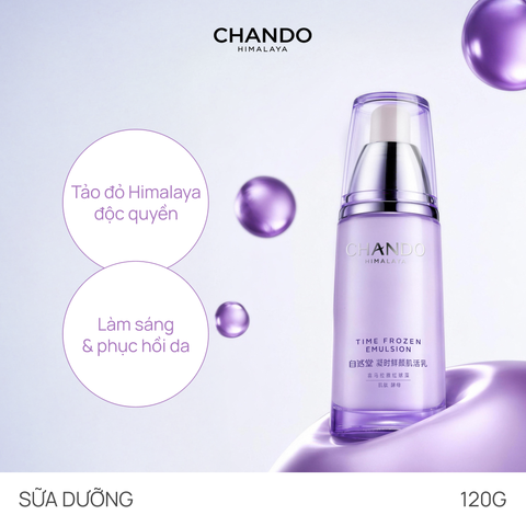 Sữa Dưỡng Chống Lão Hoá, Giảm Xỉn Màu, Mờ Quầng Thâm Time Frozen Aging Resistance Activating Emulsion 120ml