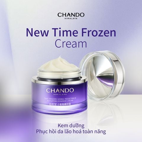 Bộ đôi tinh chất và kem dưỡng phục hồi da lão hóa toàn năng CHANDO Himalaya