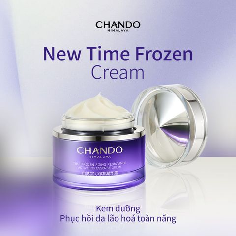Kem Dưỡng Giúp Phục Hồi Da Lão Hóa Toàn Năng CHANDO Himalaya 55g Hàng Chính Hãng