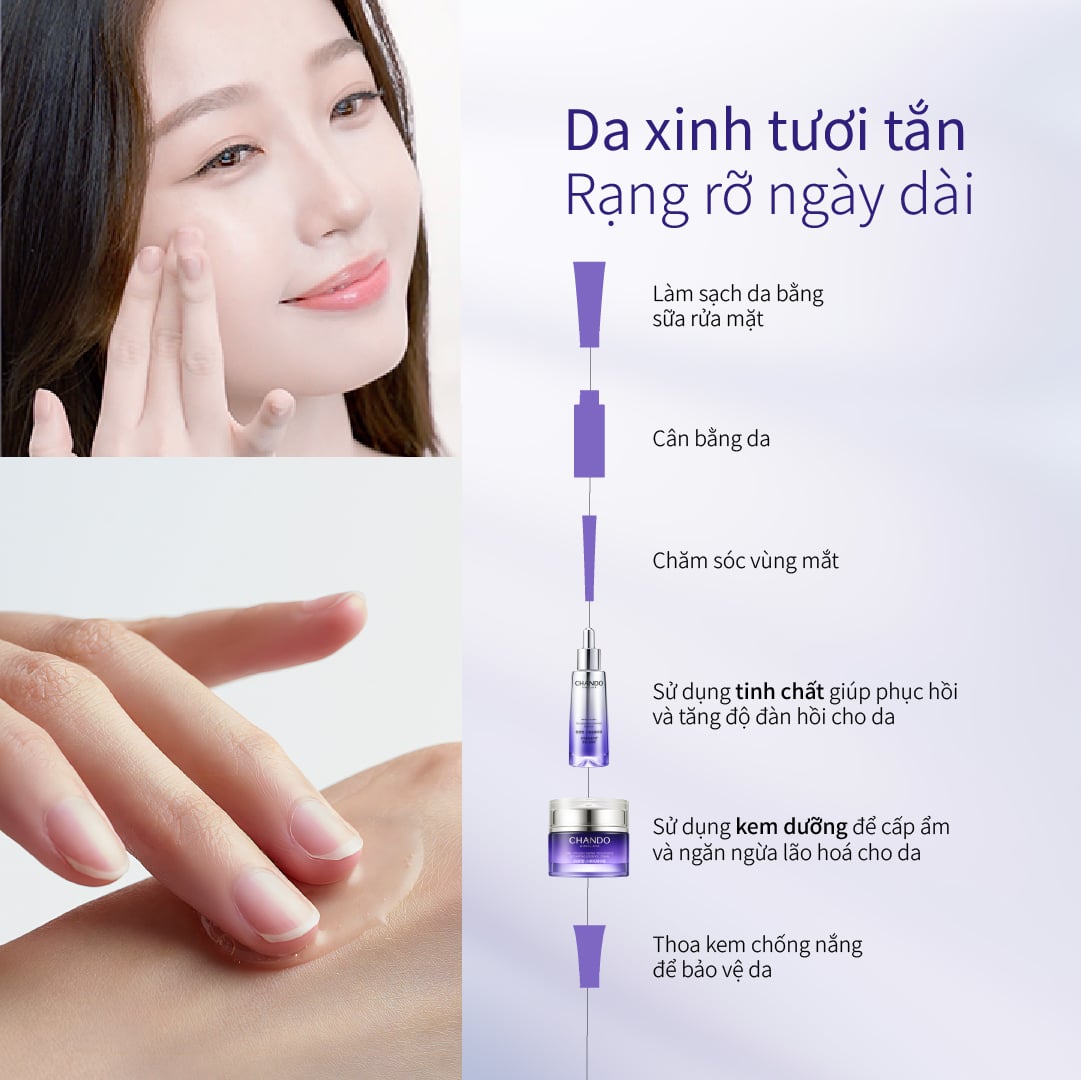 Tinh Chất Giúp Phục Hồi Da Lão Hóa Toàn Năng CHANDO Himalaya 35ml Nhứa Tranexamic Acid Hàng Chính Hãng