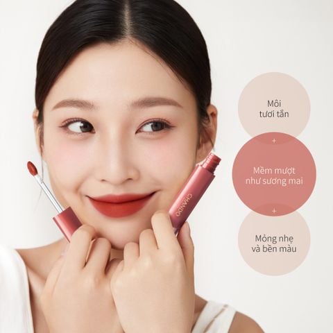 Son Kem Lì Mịn Như Nhung P01 Đào CHANDO Himalaya 2.4ml Hàng Chính Hãng