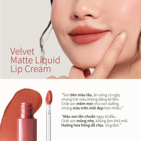 Son Kem Lì Mịn Như Nhung P01 Đào CHANDO Himalaya 2.4ml Hàng Chính Hãng