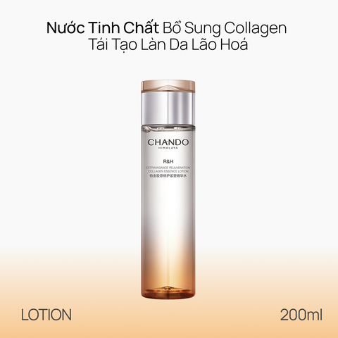 Nước Tinh Chất Bổ Sung Collagen Giúp Tái Tạo Da Lão Hoá CHANDO Himalaya 200ml Hàng Chính Hãng