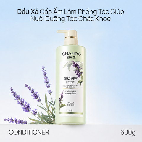 Dầu Xả Cấp Ẩm Làm Phồng Tóc CHANDO Himalaya Giúp Nuôi Dưỡng Tóc Chắc Khoẻ 600g Hàng Chính Hãng