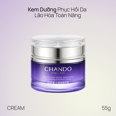 Kem Dưỡng Giúp Phục Hồi Da Lão Hóa Toàn Năng CHANDO Himalaya 55g Hàng Chính Hãng