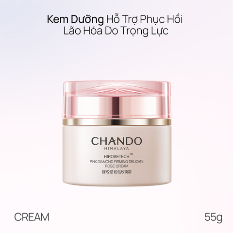 Kem Dưỡng Hỗ Trợ Phục Hồi Lão Hóa Do Trọng Lực CHANDO Himalaya 55g Chứa Tế Bào Gốc Hoa Hồng Hàng Chính Hãng