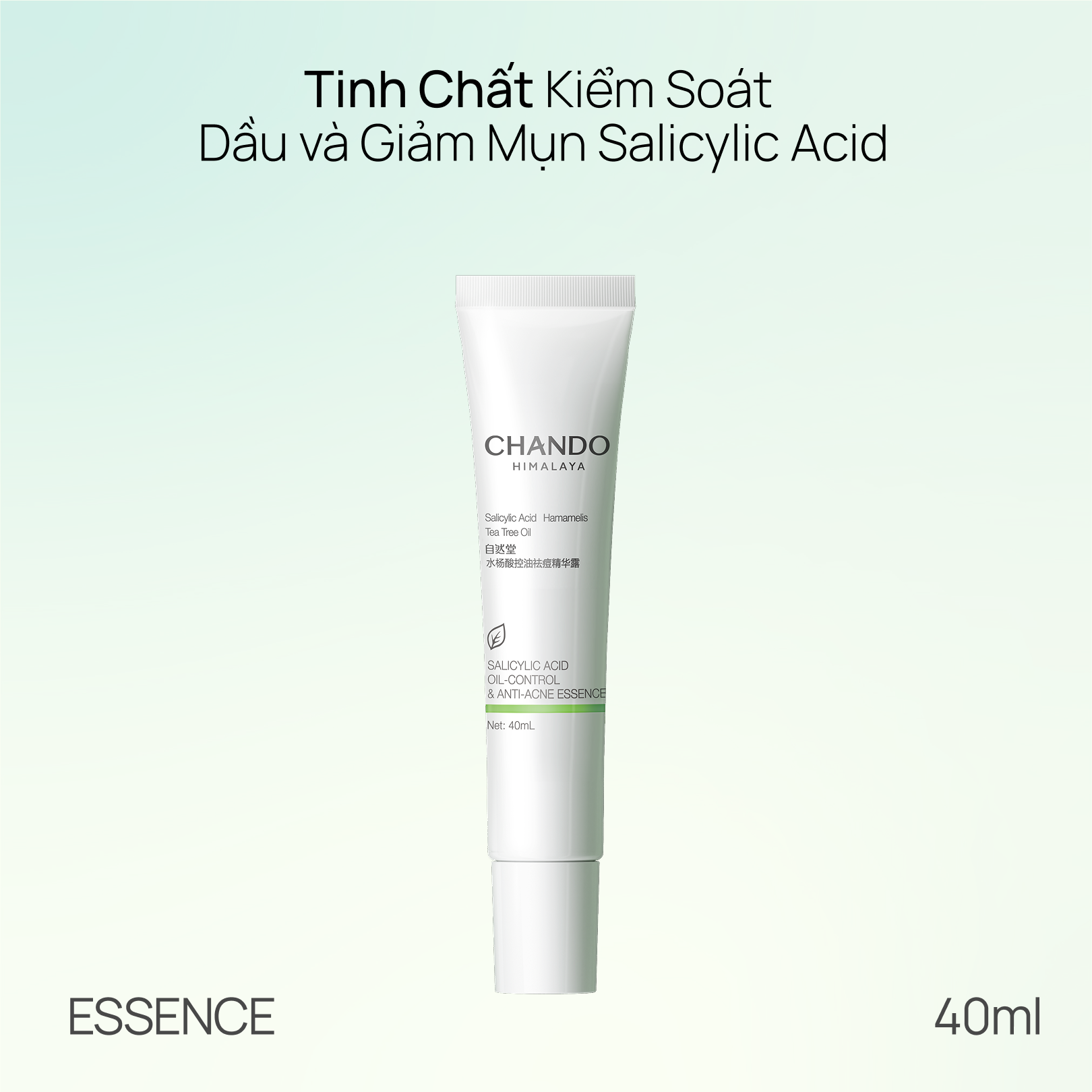 Tinh Chất Kiểm Soát Dầu & Ngăn Ngừa Mụn CHANDO Salicylic Acid Oil-control & Anti-acne Essence