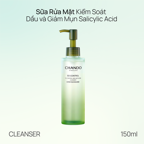 Sữa Rửa Mặt Kiểm Soát Dầu và Hỗ Trợ Ngăn Ngừa Mụn CHANDO Himalaya 150ml Hàng Chính Hãng
