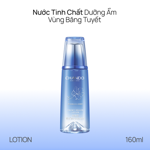 Nước Tinh Chất Ẩm Vùng Băng Tuyết CHANDO Himalaya 160ml Chứa Niacinamide Hàng Chính Hãng