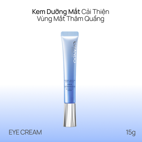 Kem Dưỡng Mắt Hỗ Trợ Cải Thiện Vùng Mắt Thâm Quầng CHANDO Himalaya 15g Chứa Niacinamide Hàng Chính Hãng