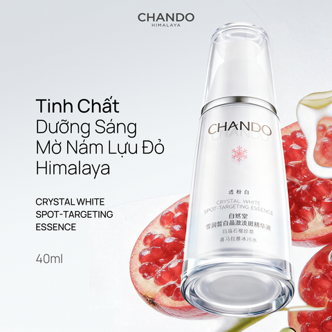 Tinh chất hỗ trợ dưỡng sáng mờ nám Pha lê CHANDO Himalaya Crystal White Serum 40ml