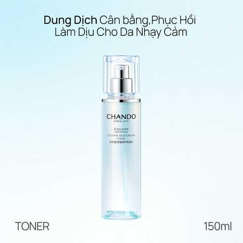 Dung dịch  Hỗ Trợ Cân bằng Phục hồi và Làm dịu da nhạy cảm CHANDO Himalaya 150ml