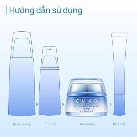 Kem Dưỡng Ẩm & Phục Hồi CHANDO Snowy Region Cream 50g