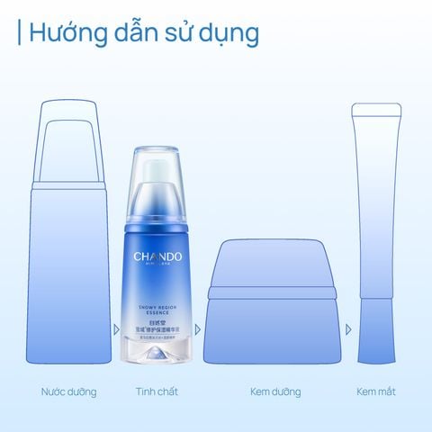 Tinh Chất Dưỡng Ẩm & Phục Hồi CHANDO Snowy Region Essence 40ml
