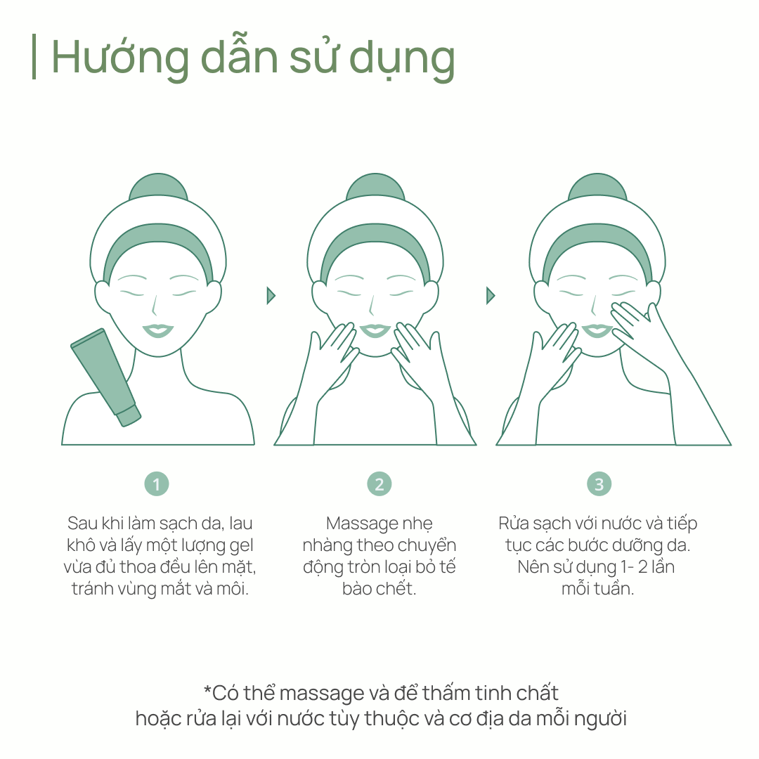 Gel Hỗ Trợ Làm Mịn Da & Làm Sạch Tế Bào Chết CHANDO Himalaya 100g Hàng Chính Hãng