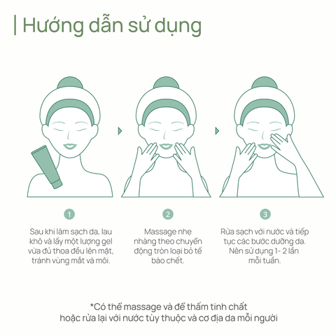 Gel Hỗ Trợ Làm Mịn Da & Làm Sạch Tế Bào Chết CHANDO Himalaya 100g Hàng Chính Hãng