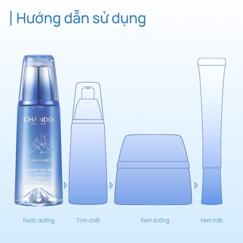 Toner Dưỡng Ẩm & Phục Hồi CHANDO Snowy Region 160ml