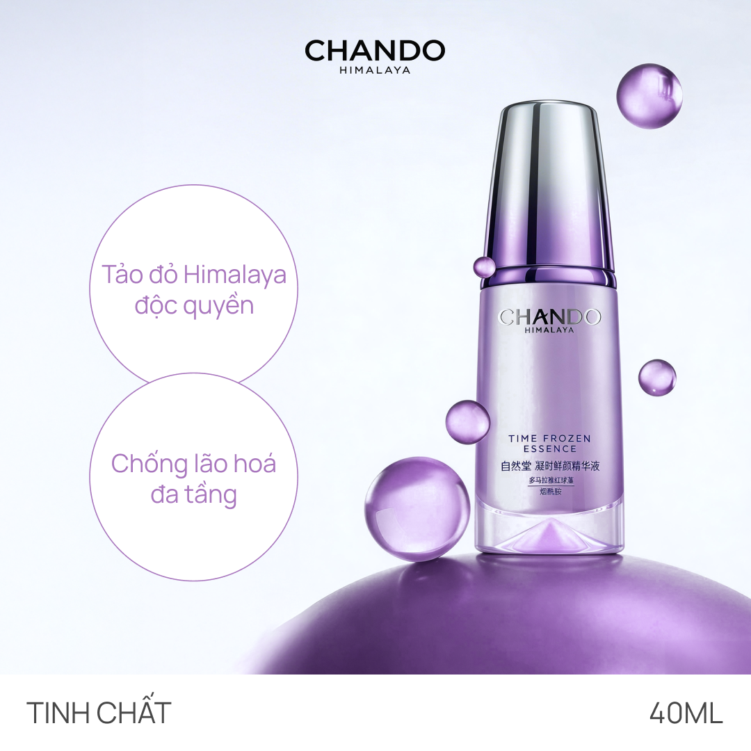 Tinh Chất Chống Lão Hoá, Giảm Xỉn Màu, Mờ Quầng Thâm Time Frozen Aging Resistance Activating Essence 40ml