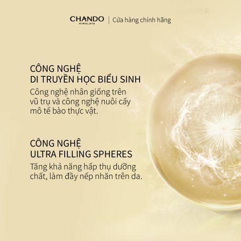 Kem Dưỡng Giúp Săn Chắc Vùng Mắt Kim Cương Vàng CHANDO Himalaya 20g Hàng Chính Hãng