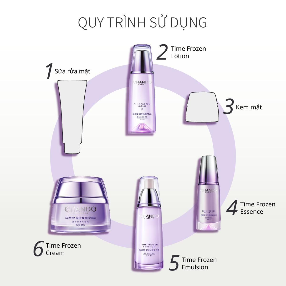 Sữa Dưỡng Giúp Phục Hồi Da Lão Hoá Ngưng Đọng Thời Gian CHANDO Himalaya 120ml Hàng Chính Hãng