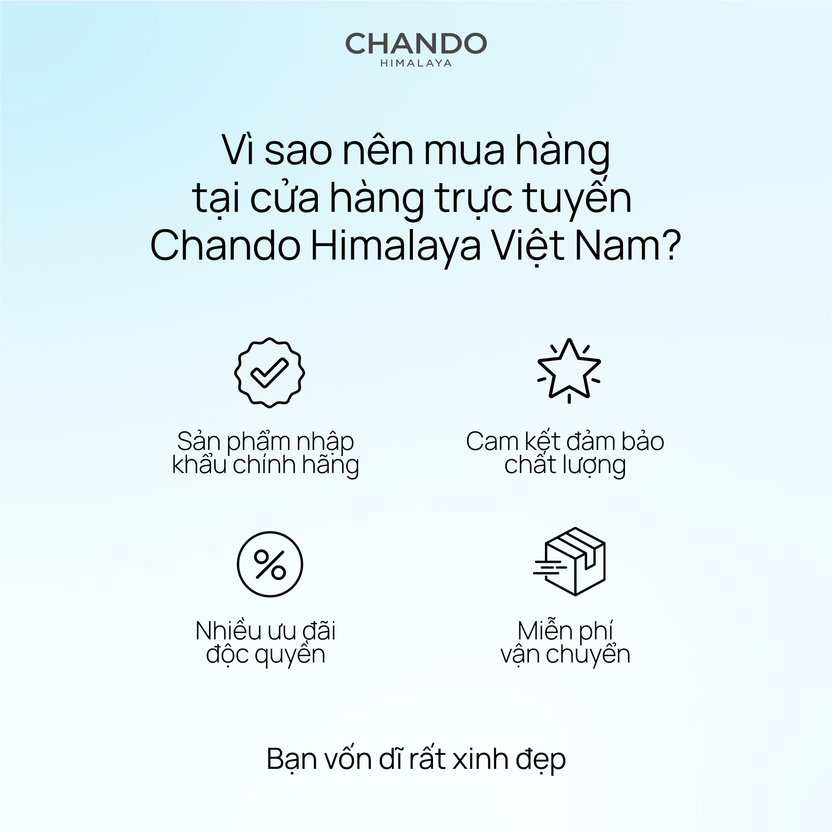 Tinh chất hỗ trợ dưỡng sáng mờ nám Pha lê CHANDO Himalaya Crystal White Serum 40ml