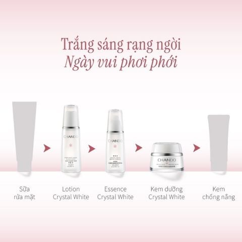 Tinh chất hỗ trợ dưỡng sáng mờ nám Pha lê CHANDO Himalaya Crystal White Serum 40ml