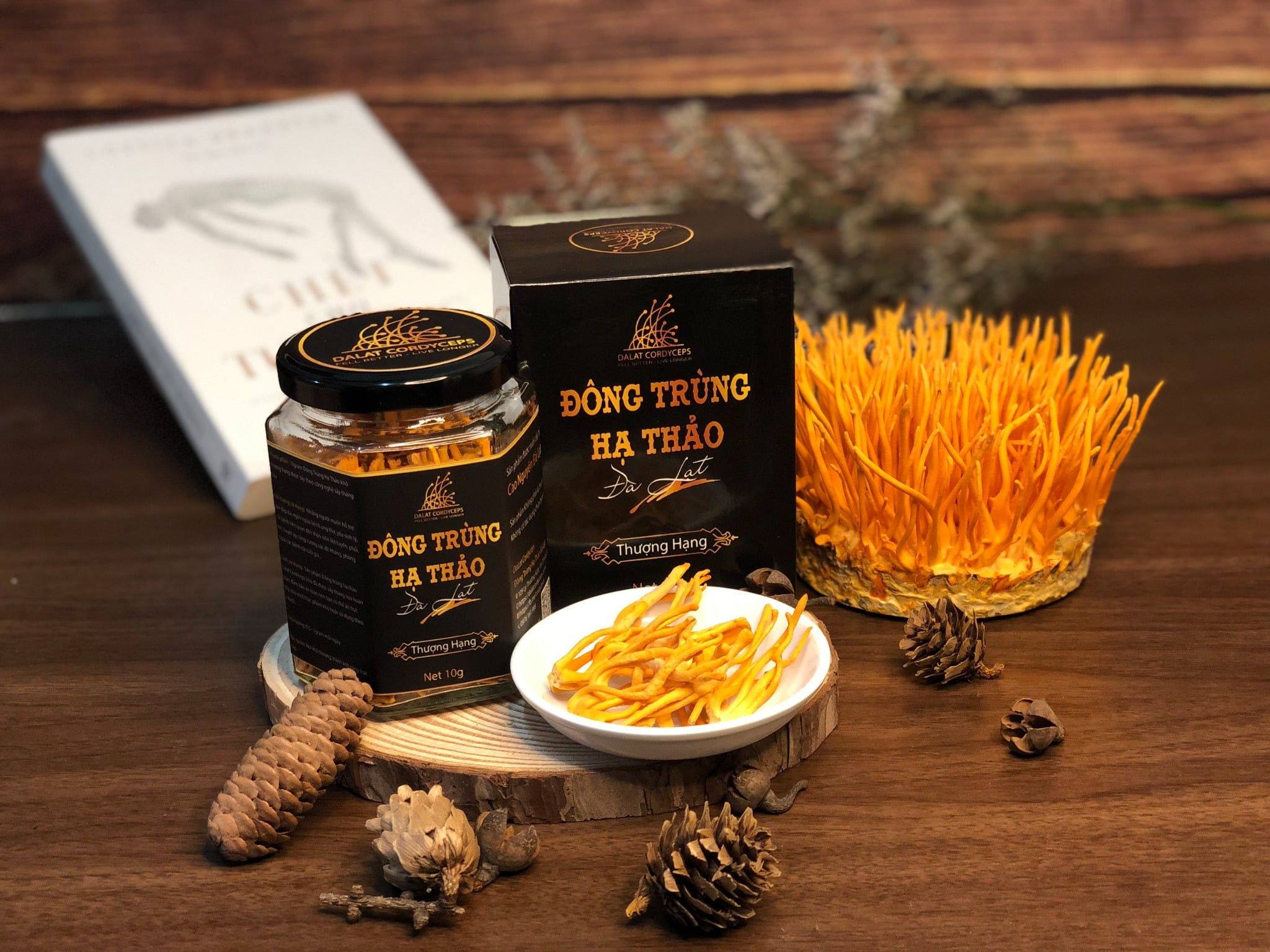  Nấm đông trùng hạ thảo khô sấy thăng hoa (Loại 10gr) 