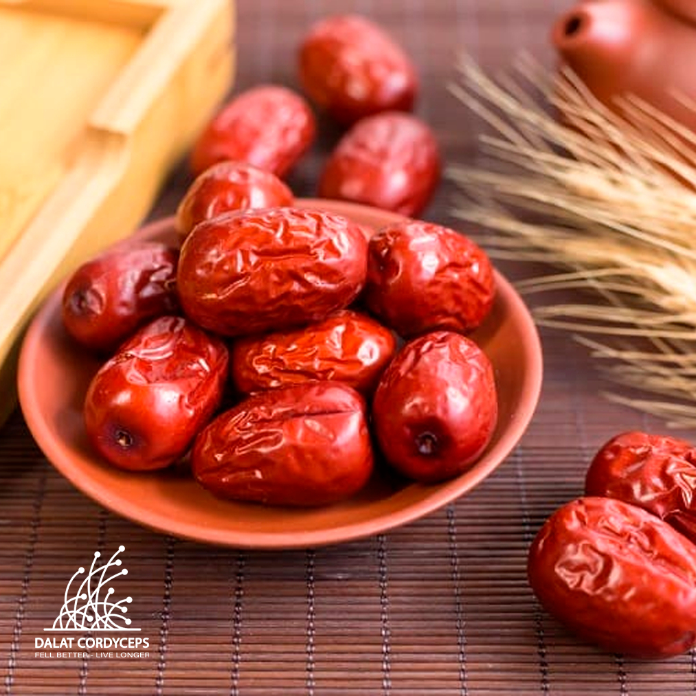 Táo đỏ Tân Cương - Dalat Cordyceps - Loại thượng hạng