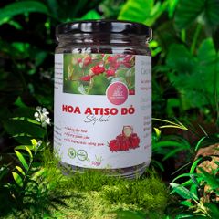 Trà hoa atiso đỏ sấy khô sấy lạnh Dalat Cordyceps - Loai cao cấp