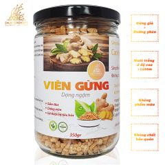 Trà viên gừng Dalat Cordyceps, dạng viên ngậm