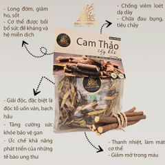 Trà thảo mộc cam thảo khô thái lát - Dalat Cordyceps