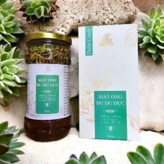 Mật ong ngâm hoa đu đủ đực - Hộp cao cấp
