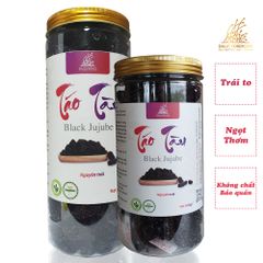 Trái táo tàu, táo đen sấy khô - Dalat Cordyceps - Lọ cao cấp