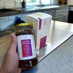 Mật ong ngâm linh chi đỏ Đà Lạt - Hộp cao cấp