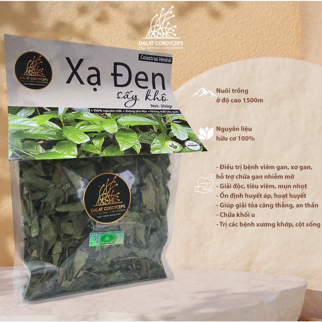 Trà lá cây xạ đen sấy khô,, Dalat Cordyceps