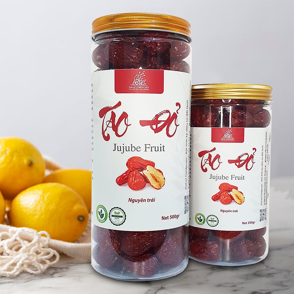 Táo đỏ Tân Cương - Dalat Cordyceps - Loại thượng hạng